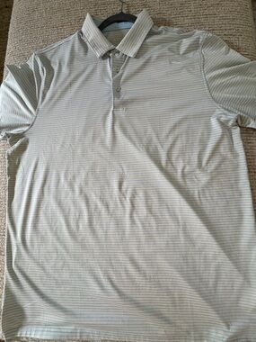 Men's Short-Sleeve Polo Shirt in Light blue and Yellow